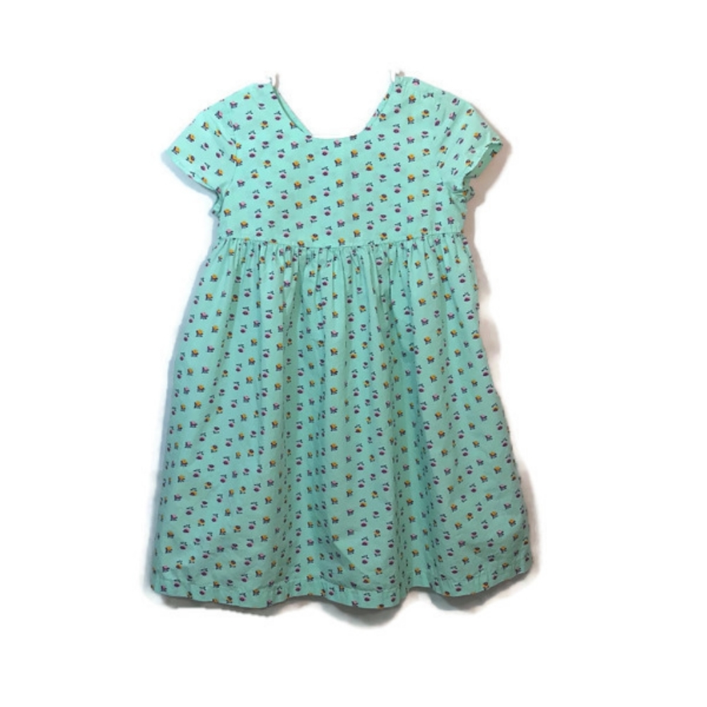 Hanna Andersson Blue Spring Dress